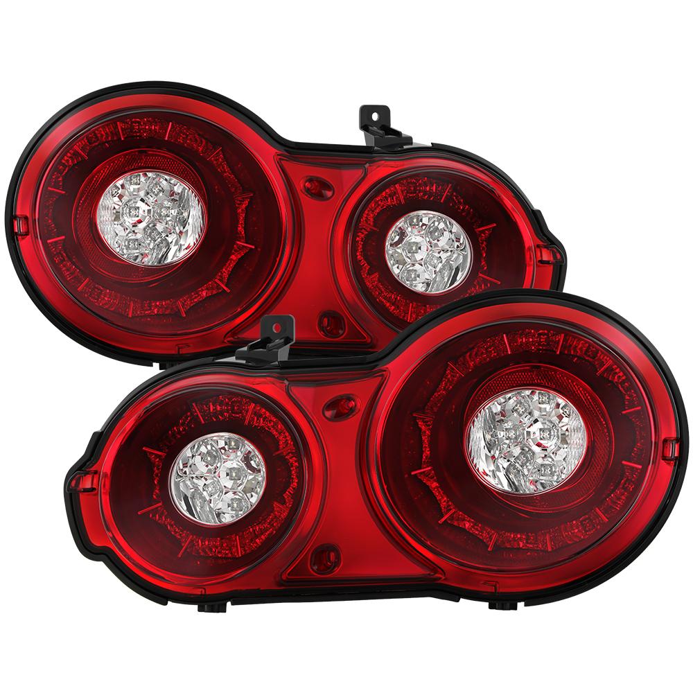 09-15 Nissan GT-R Red Clear LED Tail Lights – CA Auto Parts