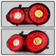 Red Clear LED Tail Lights <br>09-15 Nissan GT-R