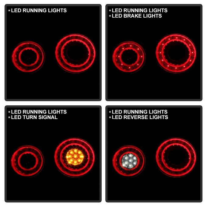Smoke LED Tail Lights <br>09-15 Nissan GT-R