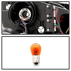 Version 3 Black Dual U DRL Projector Headlights <br>10-13 Volkswagen GTI Golf 12-13 Volkswagen Golf R