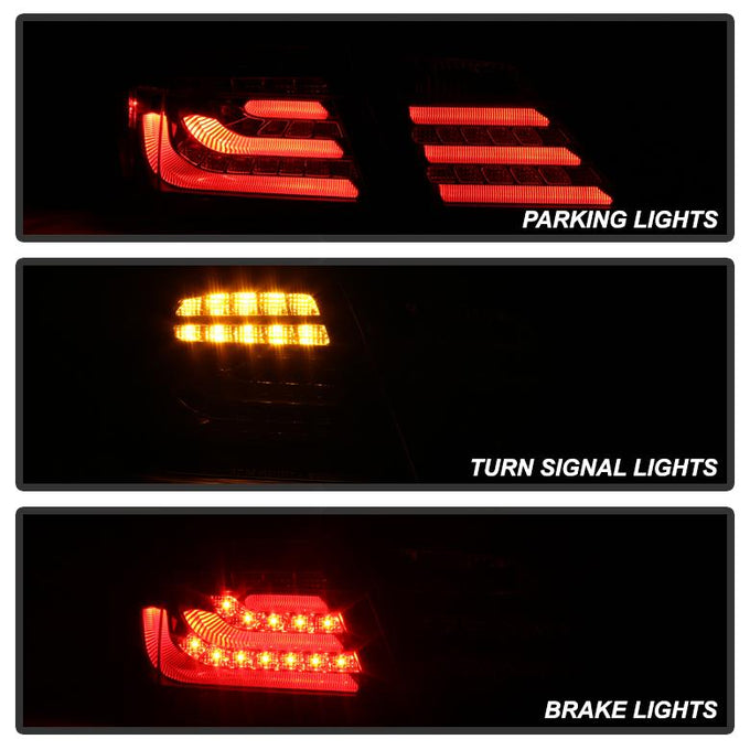 Black LED Tail Lights <br>13-15 Honda Accord