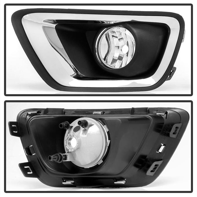 Clear OEM Fog Lights W/Switch <br>15-20 Chevrolet Colorado