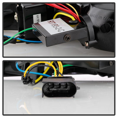 DRL LED Smoke Front Bumper Lights <br>15-16 Ford Mustang