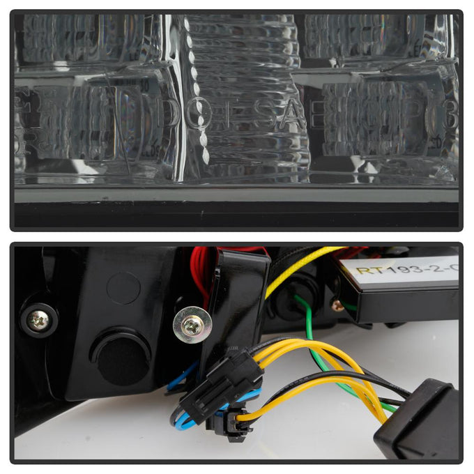 DRL LED Smoke Front Bumper Lights <br>15-16 Ford Mustang