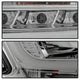 DRL LED Chrome Projector Headlights <br>15-20 Chevrolet Suburban Tahoe 16-19 Chevrolet Suburban 3500 HD