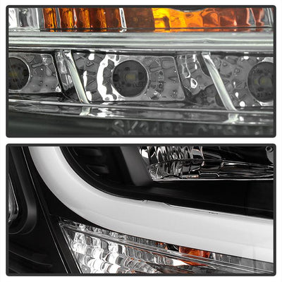 DRL LED Black Projector Headlights <br>15-20 Chevrolet Suburban Tahoe 16-19 Chevrolet Suburban 3500 HD