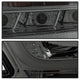 DRL LED Smoke Projector Headlights <br>15-20 Chevrolet Suburban Tahoe 16-19 Chevrolet Suburban 3500 HD