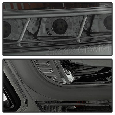 DRL LED Smoke Projector Headlights <br>15-20 Chevrolet Suburban Tahoe 16-19 Chevrolet Suburban 3500 HD