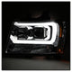 Version 2 Chrome Light Bar DRL Projector Headlights <br>07-14 Chevy Avalanche Suburban 1500 2500