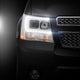 Version 2 Chrome Light Bar DRL Projector Headlights <br>07-14 Chevy Avalanche Suburban 1500 2500
