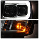 Version 2 Smoke Light Bar DRL Projector Headlights <br>07-14 Chevy Avalanche Suburban 1500 2500
