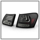 Black LED Tail Lights <br>07-11 Lexus GS350