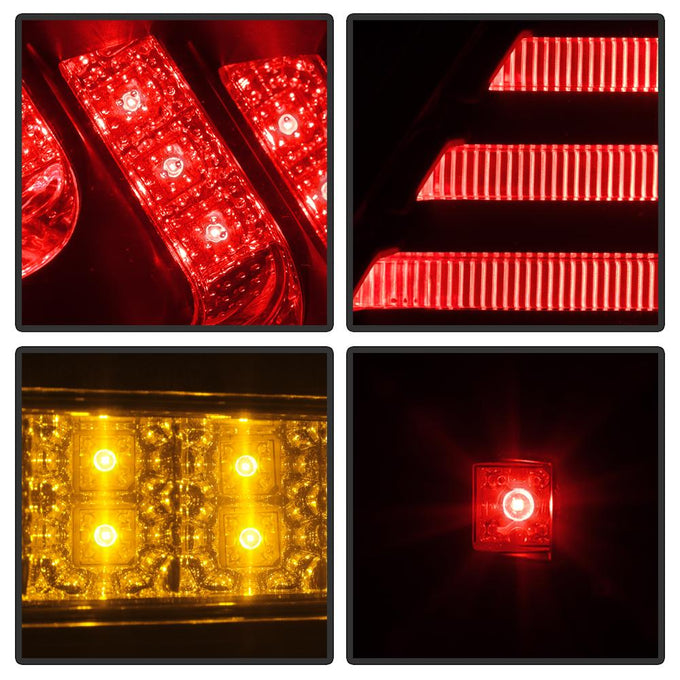 Black LED Tail Lights <br>07-11 Lexus GS350