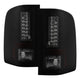 Version 2 Black LED Tail Lights <br>07-13 Chevy Silverado 1500 2500 HD 3500 HD