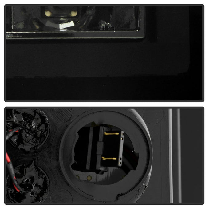 Version 2 Black LED Tail Lights <br>07-13 Chevy Silverado 1500 2500 HD 3500 HD
