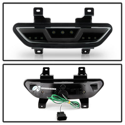 Black Smoke LED Reverse Lights <br>15-16 Ford Mustang