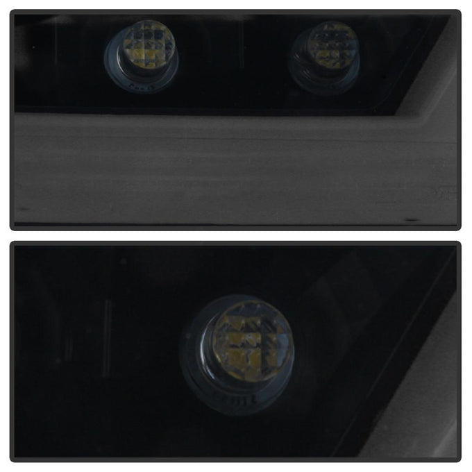 Black Smoke LED Reverse Lights <br>15-16 Ford Mustang