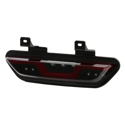 Black Smoke Red Bar LED Reverse Lights <br>15-16 Ford Mustang