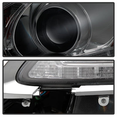 DRL LED Smoke Projector Headlights <br>06 Lexus GS300 07-11 GS350 GS450h 08-11 GS460