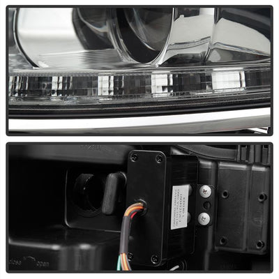 DRL LED Smoke Projector Headlights <br>06 Lexus GS300 07-11 GS350 GS450h 08-11 GS460