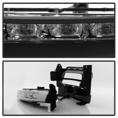 Clear OEM LED Fog Lights W/Universal Switch <br>15-20 Dodge Charger
