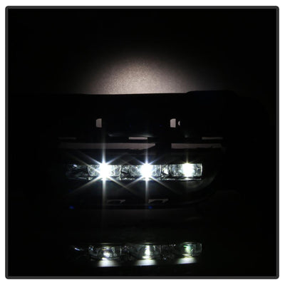 Clear OEM LED Fog Lights W/Universal Switch <br>15-20 Dodge Charger