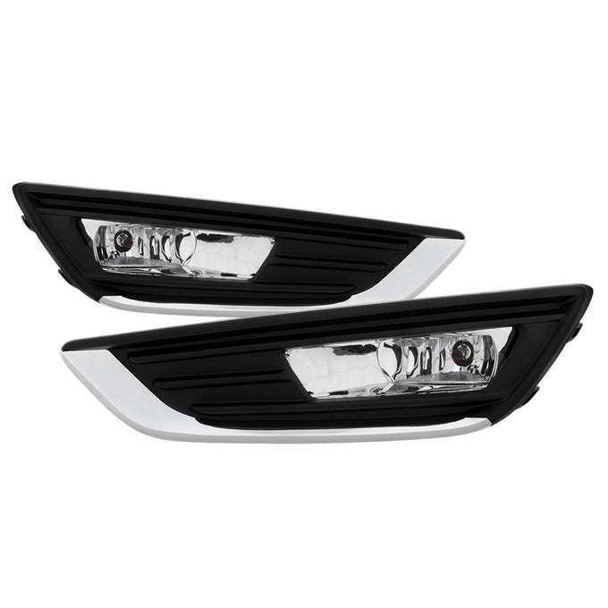 Clear OEM Fog Lights W/Switch <br>15-16 Ford Focus