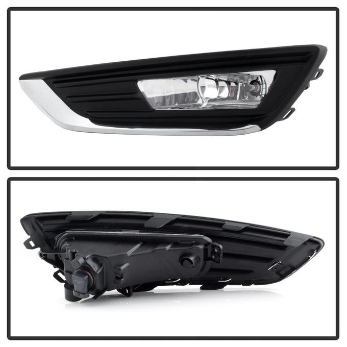 Clear OEM Fog Lights W/Switch <br>15-16 Ford Focus