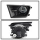 Clear Fog Light with Universal Switch <br>10-12 Ford Mustang