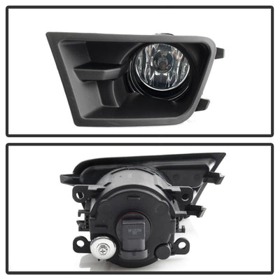 Clear Fog Light with Universal Switch <br>10-12 Ford Mustang