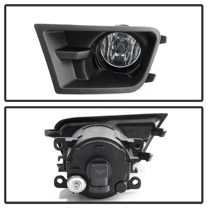 Clear Fog Light with Universal Switch <br>10-12 Ford Mustang