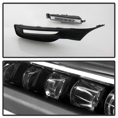 Clear OEM LED Fog Lights W/Switch <br>16-17 Honda Accord