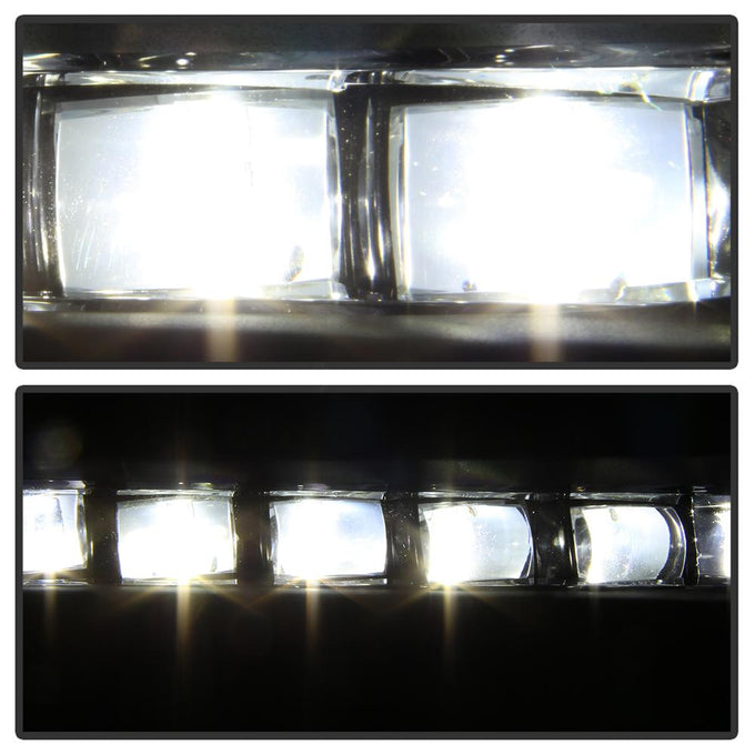 Clear OEM LED Fog Lights W/Switch <br>16-17 Honda Accord