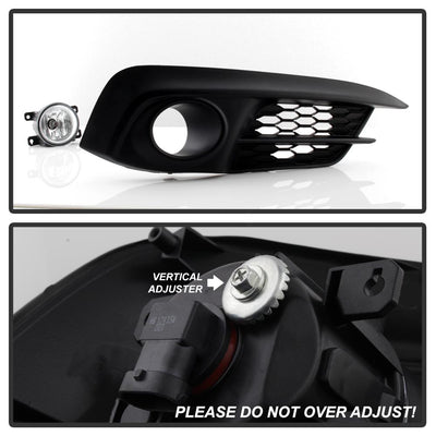 Clear OEM Fog Light W/OEM Fit Switch <br>16-18 Honda Civic
