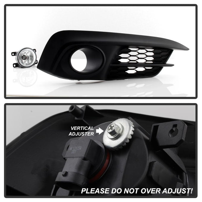 Clear OEM Fog Light W/OEM Fit Switch <br>16-18 Honda Civic