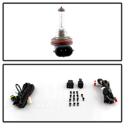 Clear OEM Fog Light W/OEM Fit Switch <br>16-18 Honda Civic