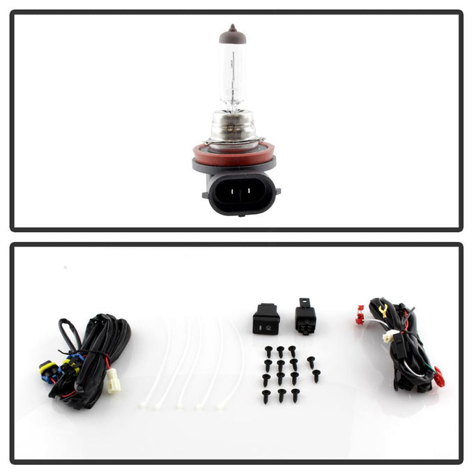 Clear OEM Fog Light W/OEM Fit Switch <br>16-18 Honda Civic