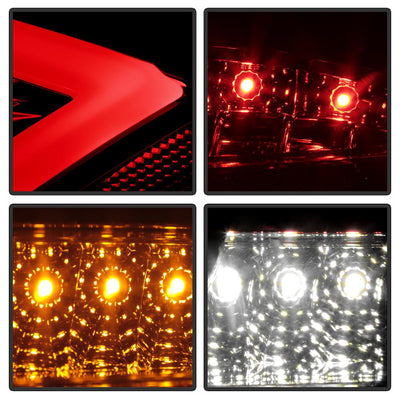 Red Clear LED Tail Lights <br>05-08 Porsche Boxster 06-08 Porsche Cayman