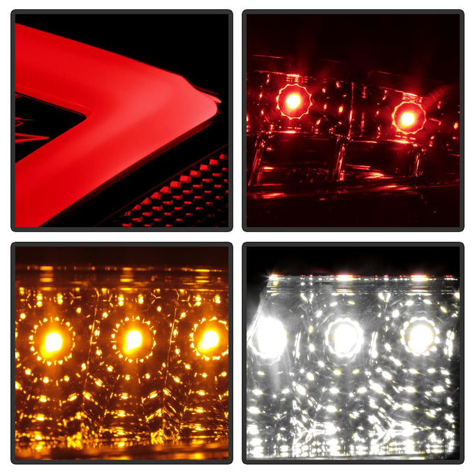 Red Clear LED Tail Lights <br>05-08 Porsche Boxster 06-08 Porsche Cayman