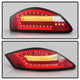 Red Clear LED Tail Lights <br>05-08 Porsche Boxster 06-08 Porsche Cayman