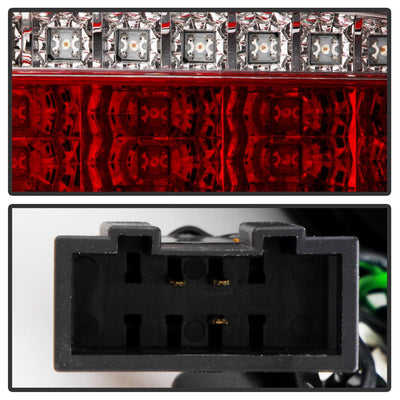 Red Clear LED Tail Lights <br>08-12 Audi A5 Quattro A5