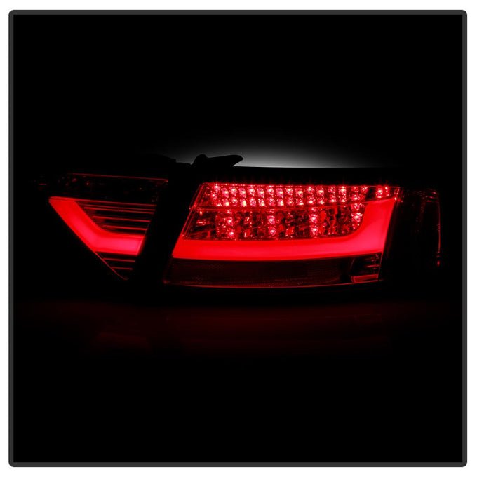 Red Clear LED Tail Lights <br>08-12 Audi A5 Quattro A5