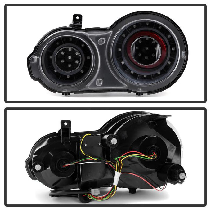 Black LED Tail Lights <br>09-15 Nissan GT-R