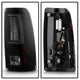 Version 2 Black Smoke LED Tail Lights <br>03-06 Chevy Silverado, 2007 Classic