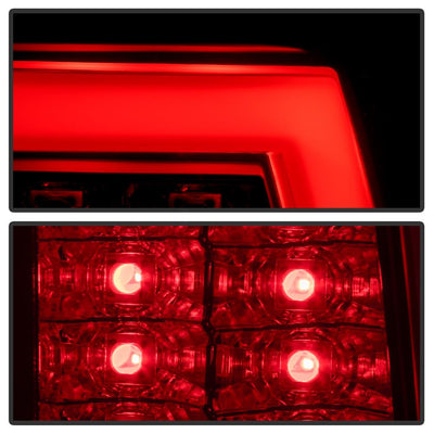 Version 2 Black Smoke LED Tail Lights <br>03-06 Chevy Silverado, 2007 Classic