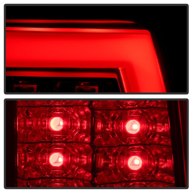 Version 2 Black Smoke LED Tail Lights <br>03-06 Chevy Silverado, 2007 Classic