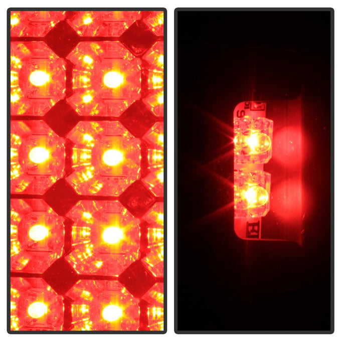 Black Smoke LED Tail Lights <br>08-16 Ford F250-F450 Super duty