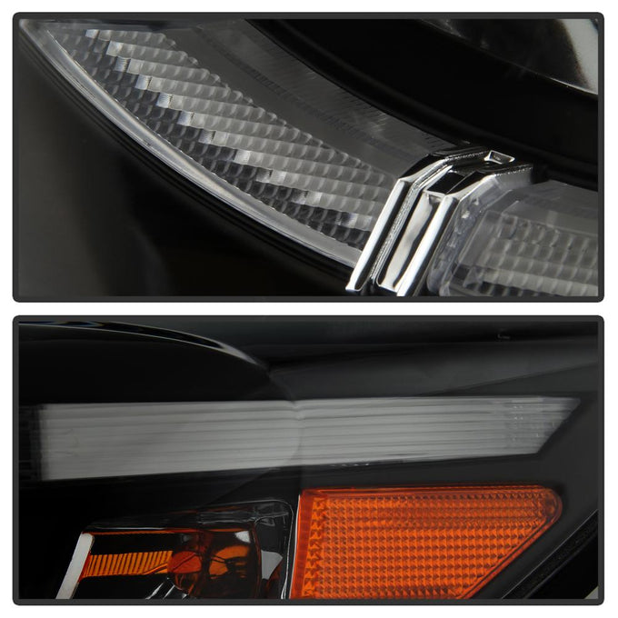 DRL LED Black Projector Headlights <br>13-16 Mazda CX-5