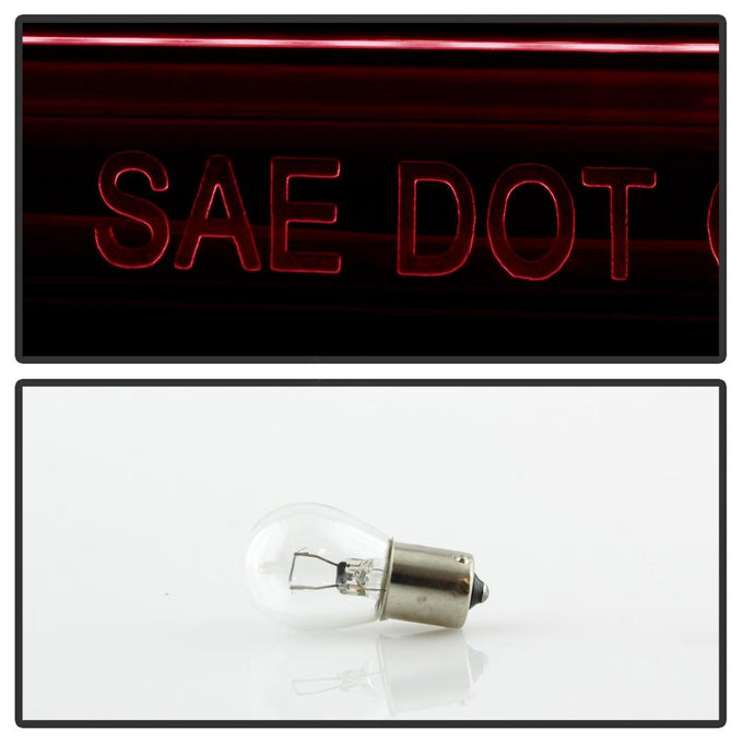 Version 2 Red Clear LED Tail Lights <br>05-07 Chrysler 300