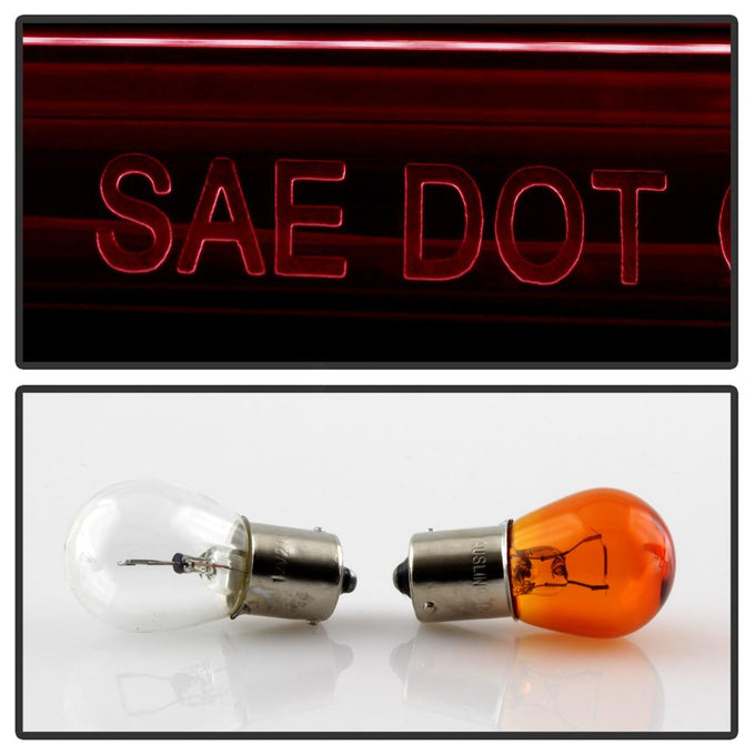Version 2 Red Clear LED Tail Lights <br>08-10 Chrysler 300